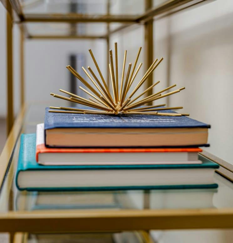 stack of books