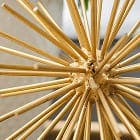 decorative gold sculpture