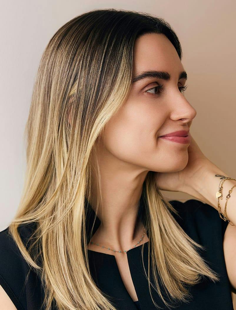 blonde woman