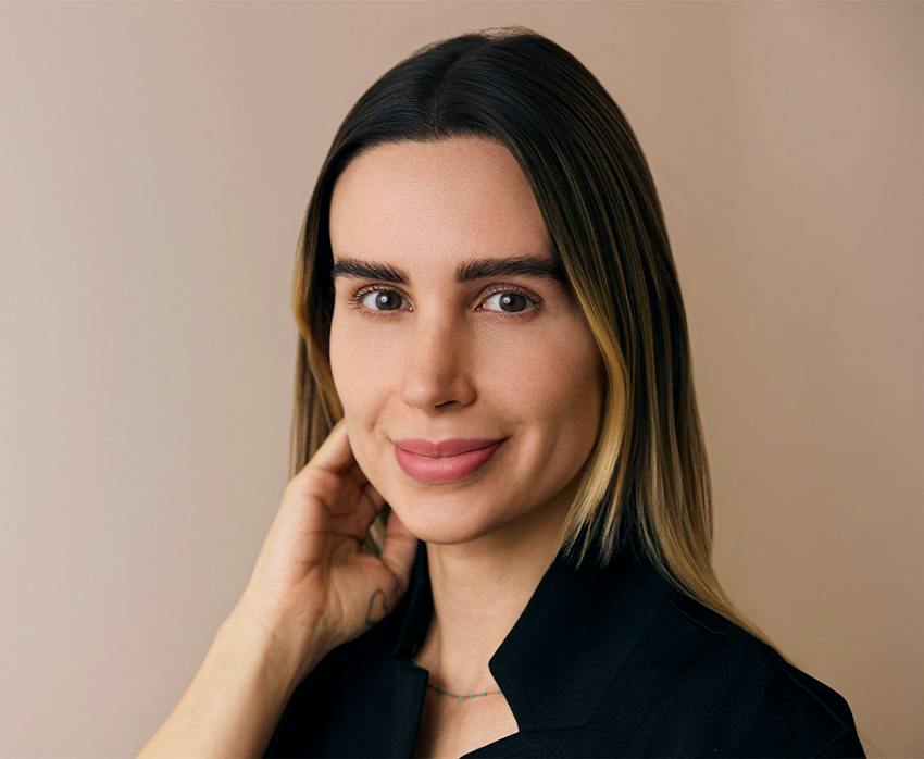women smiling