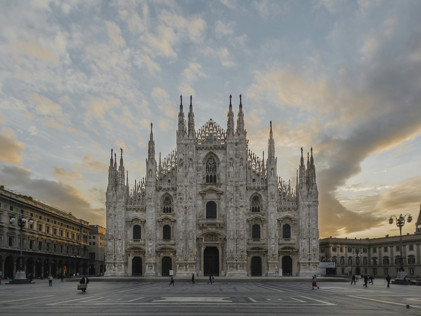 Milan — the Duomo