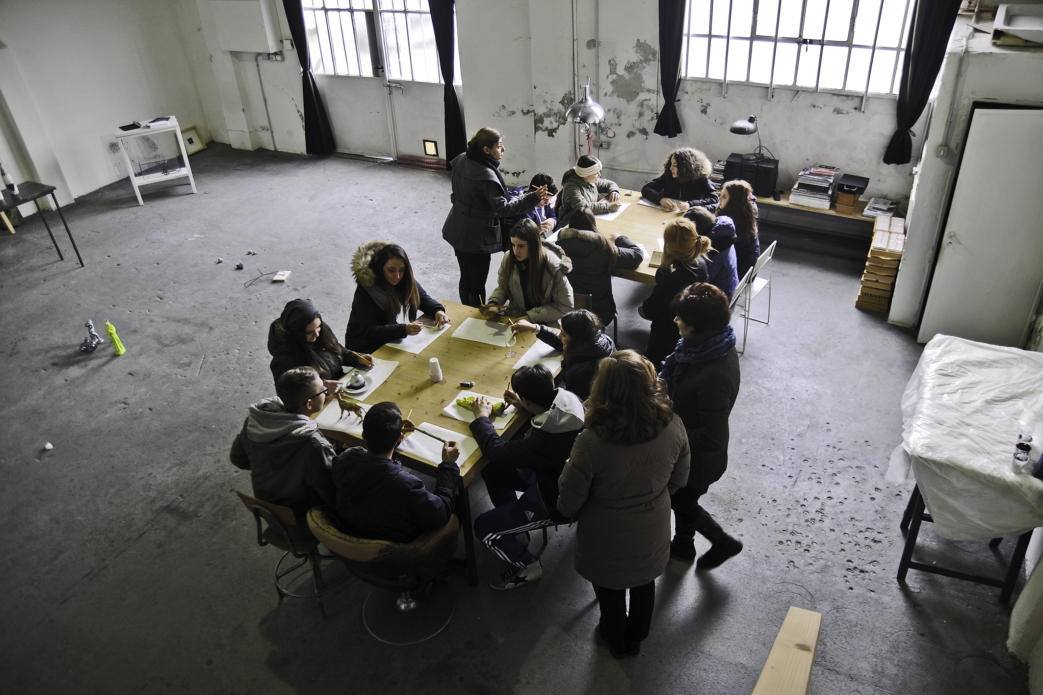 workshop con le scuole superiori presso SC17 