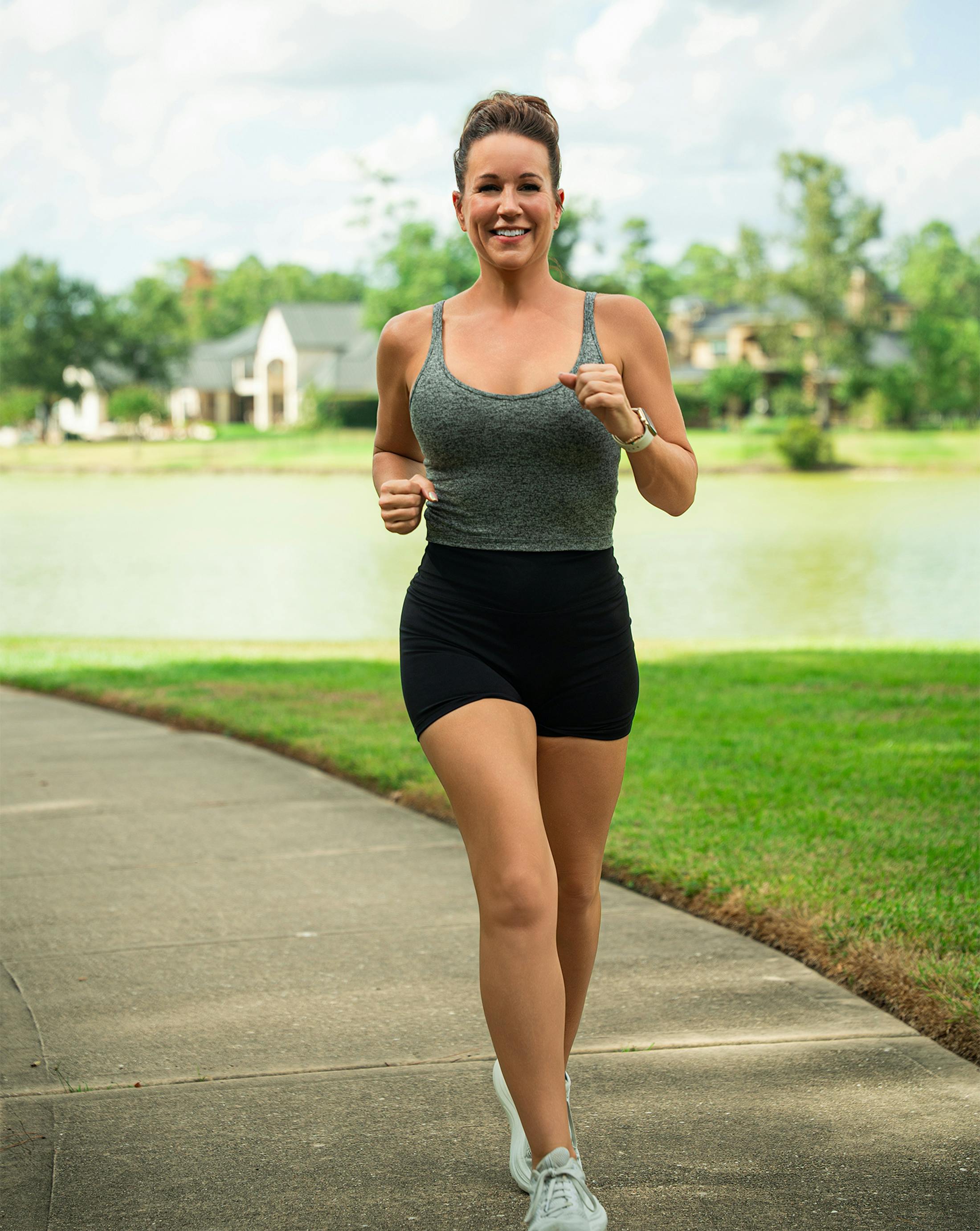 Woman running