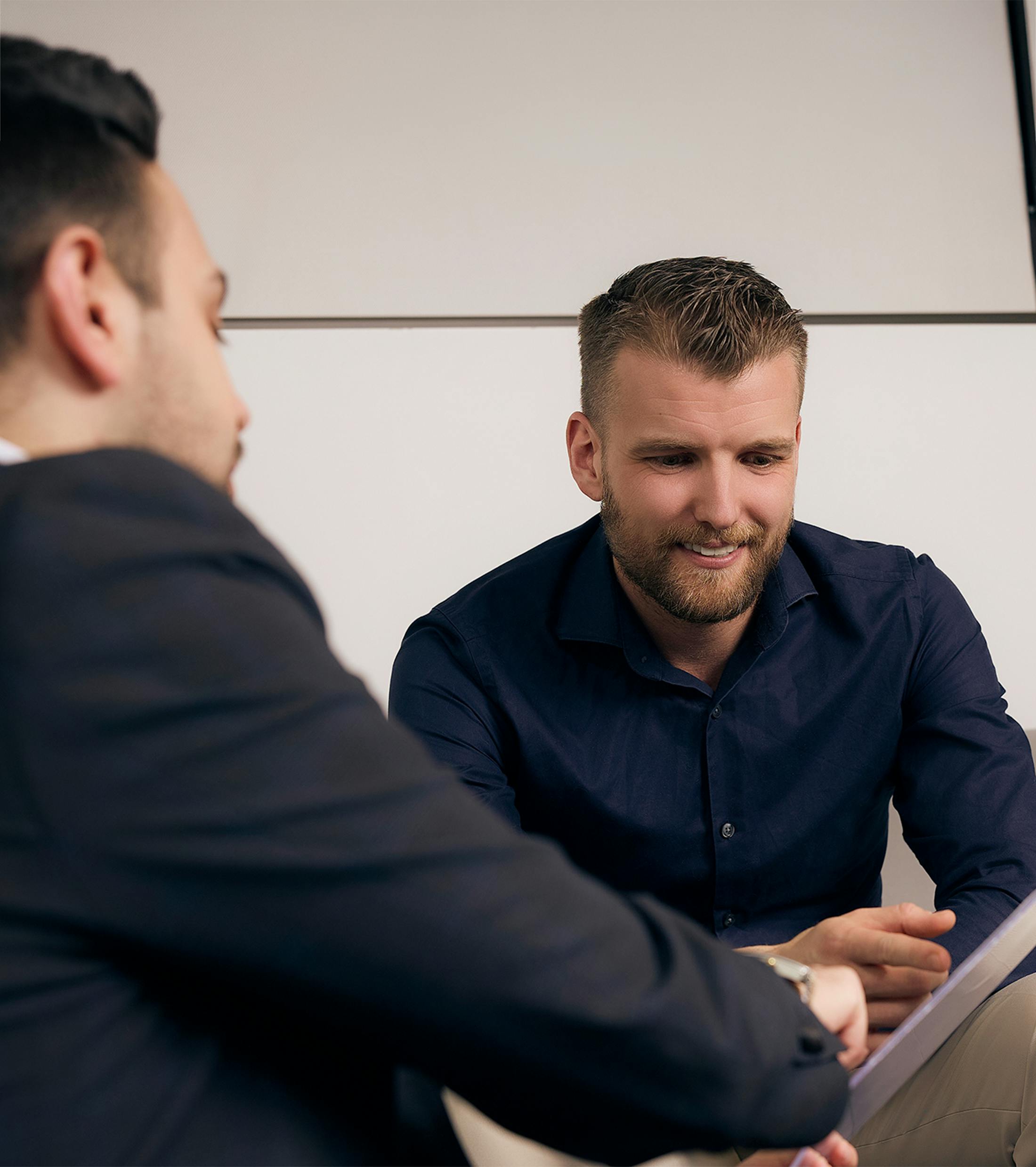 doctor talking to a patient