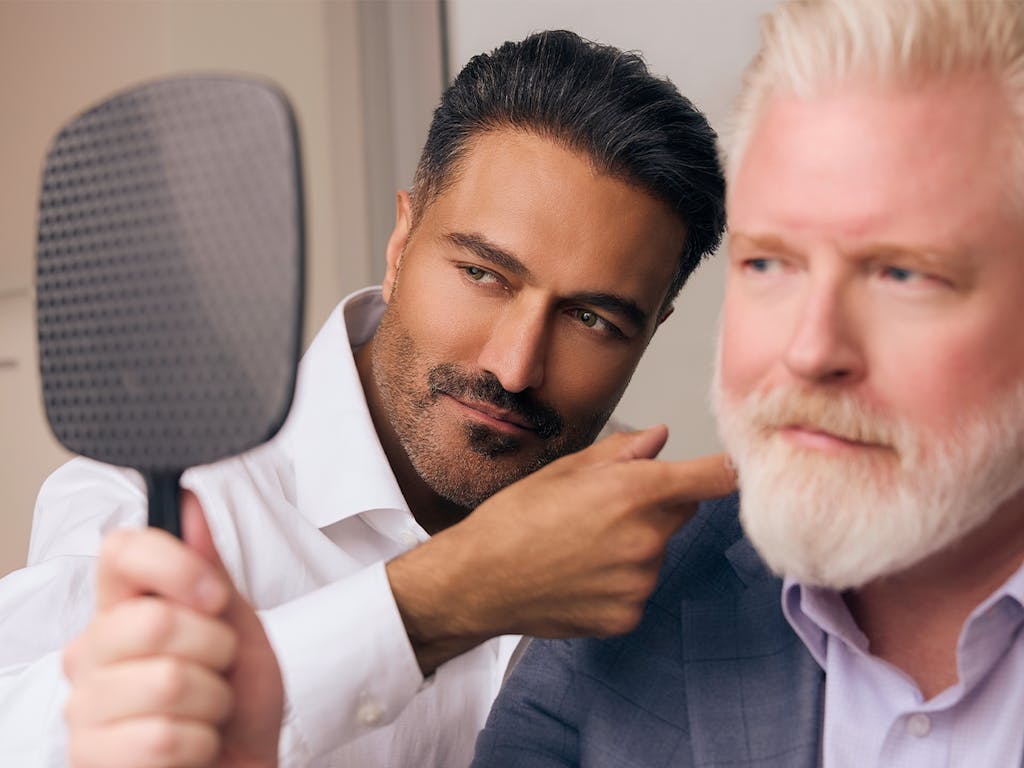 Doctor helping a patient
