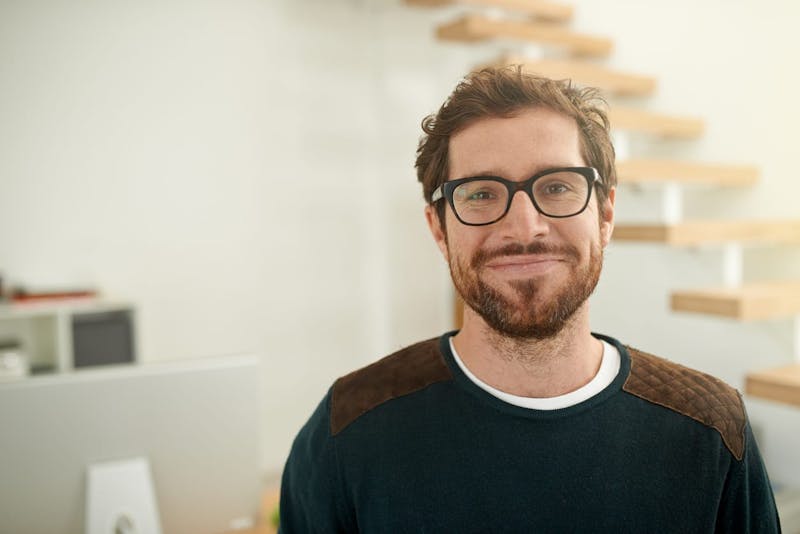 man with a beard