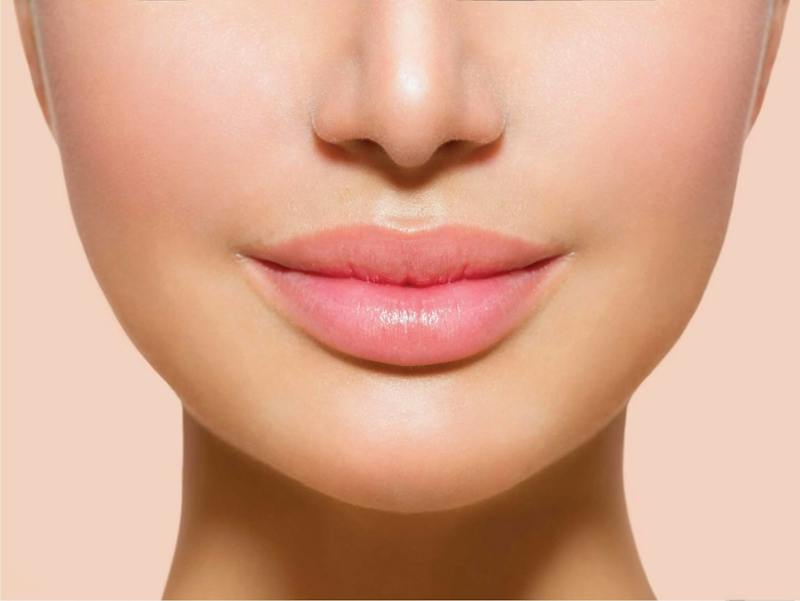 woman's lower face