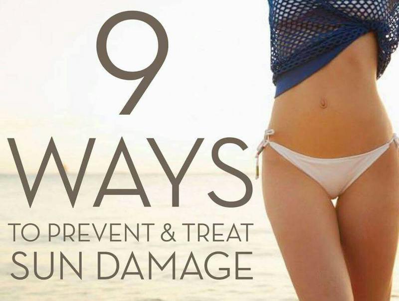 9 ways to prevent sun damage