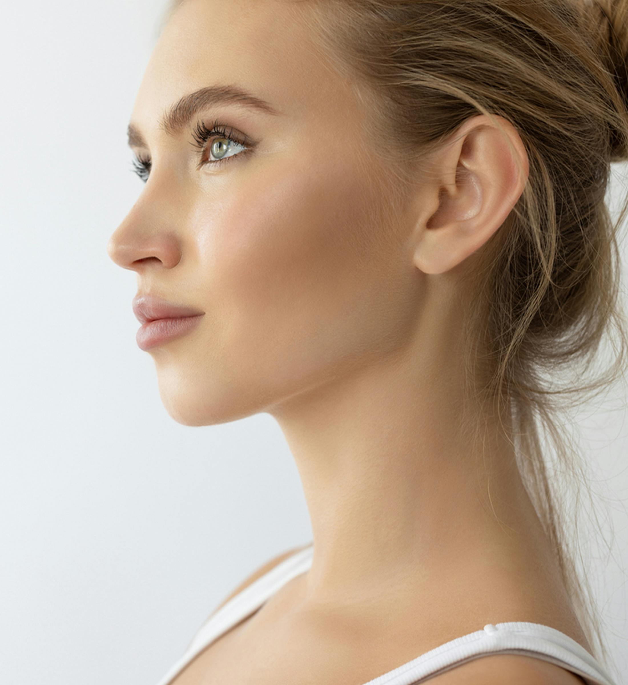 women's side profile