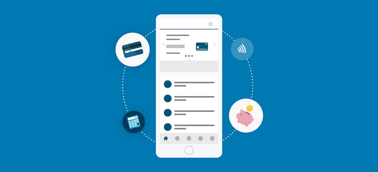 thinkmoney app screen illustration