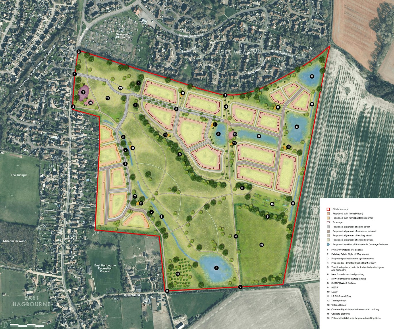 Our indicative masterplan