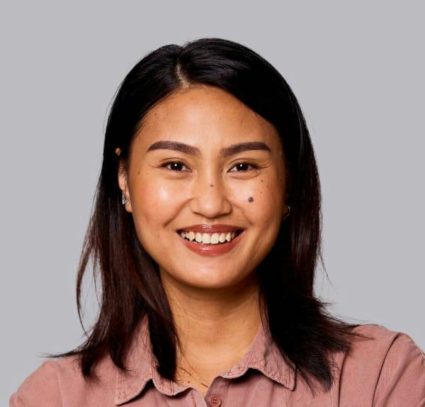 women smiling