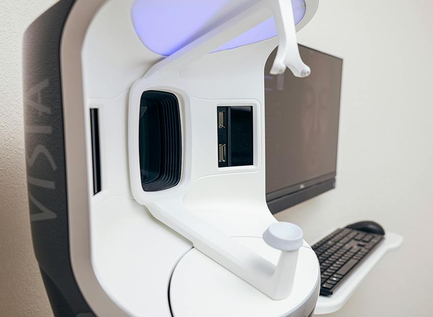 skin analysis machine