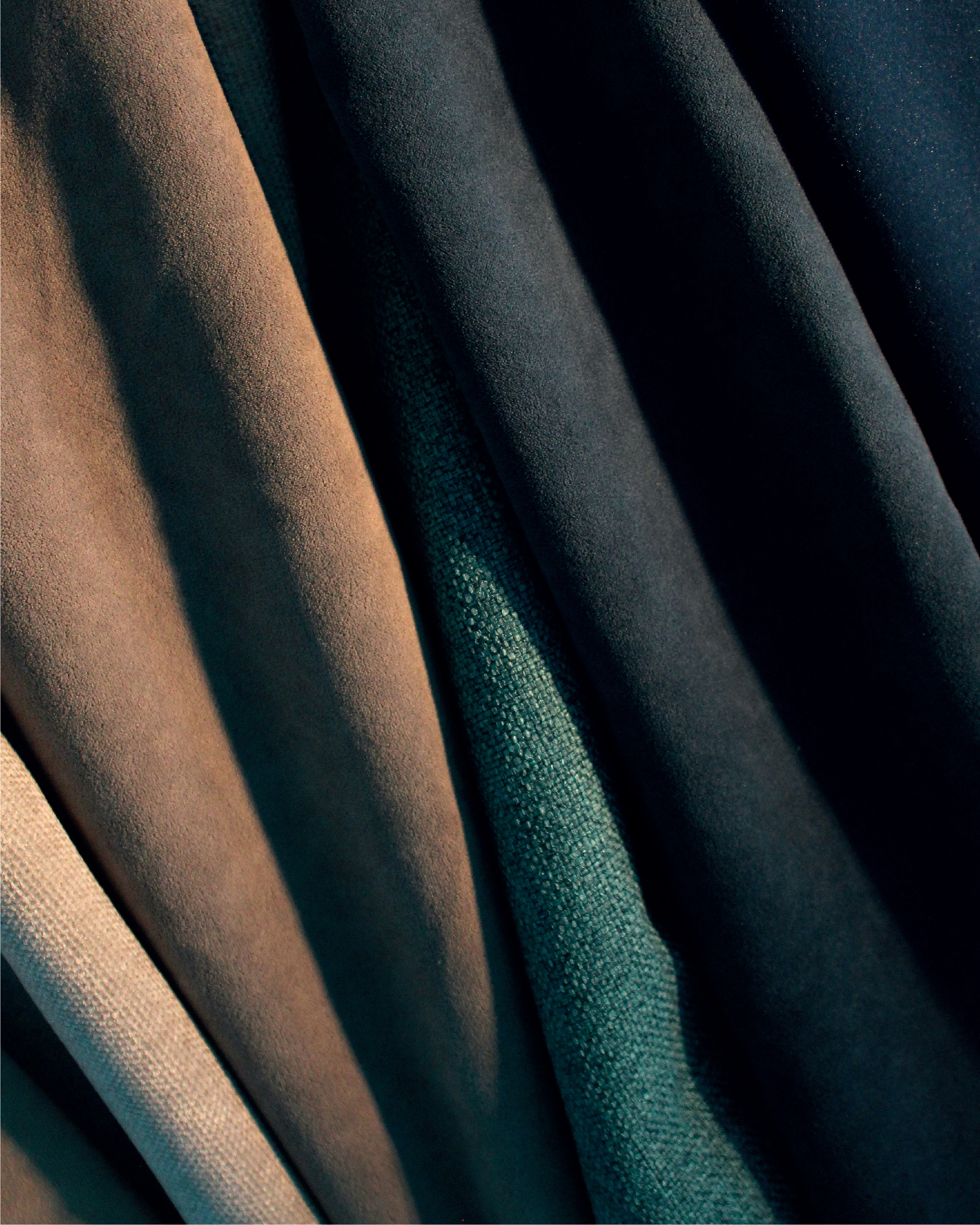 Fabric samples for customised furnishing solutions