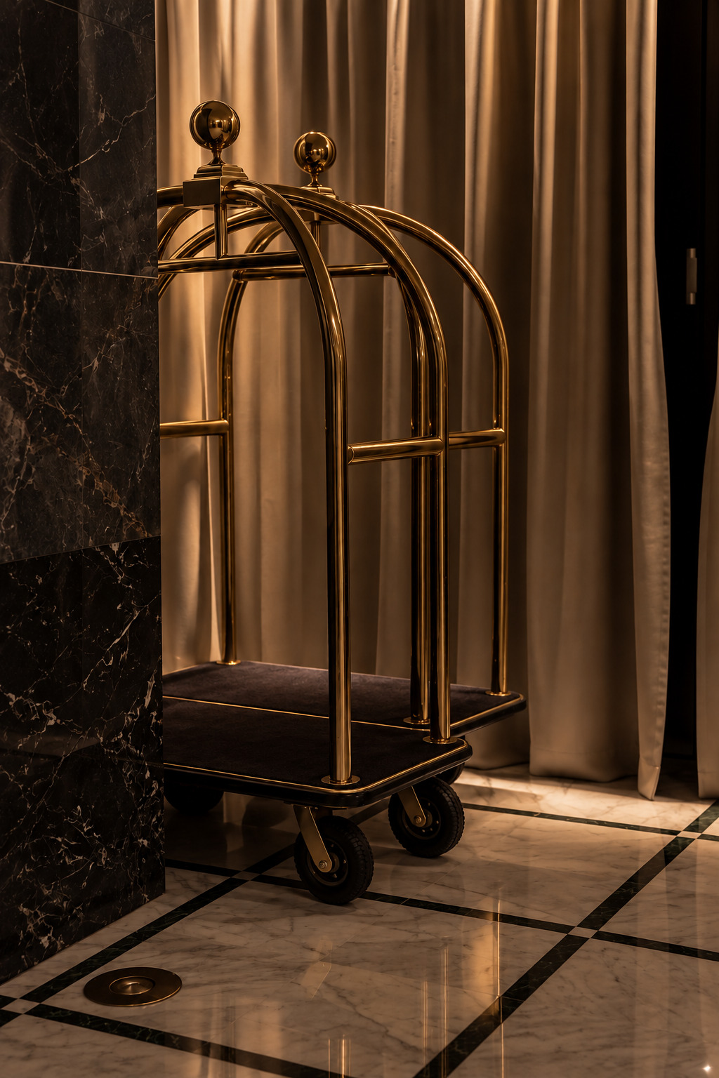 hotel lobby