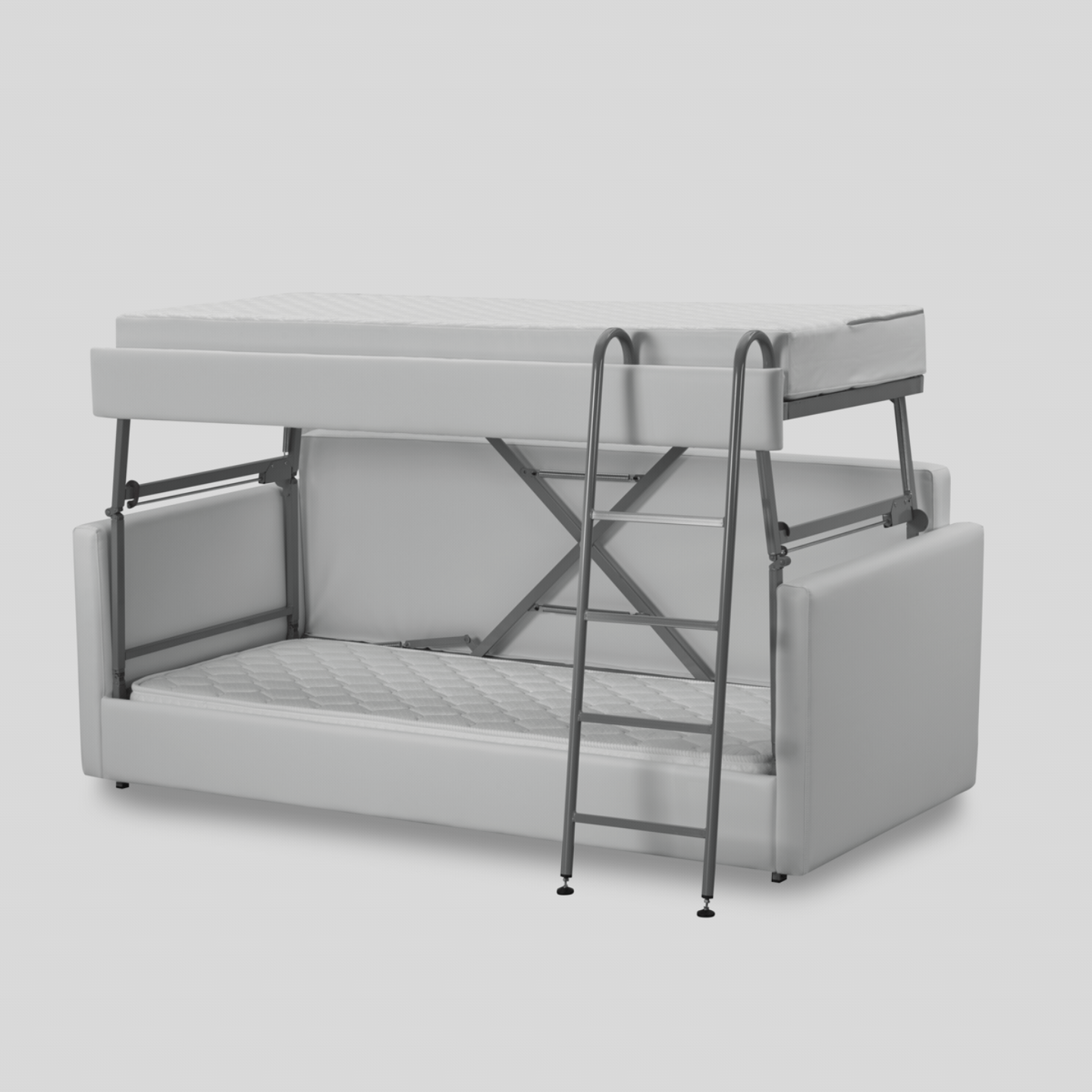 BUNK system animation: sofa converting into a bunk bed