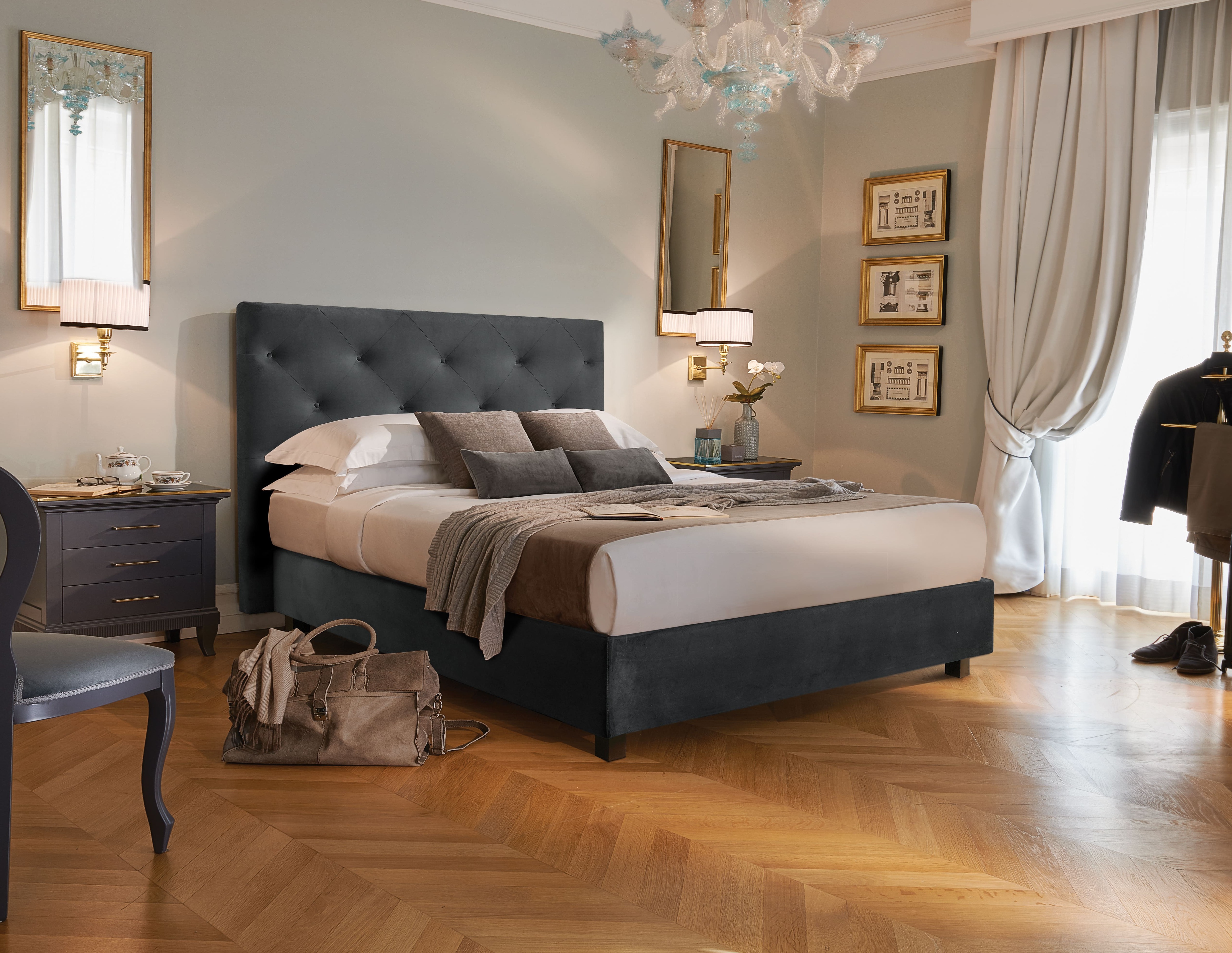 luxury hotel room