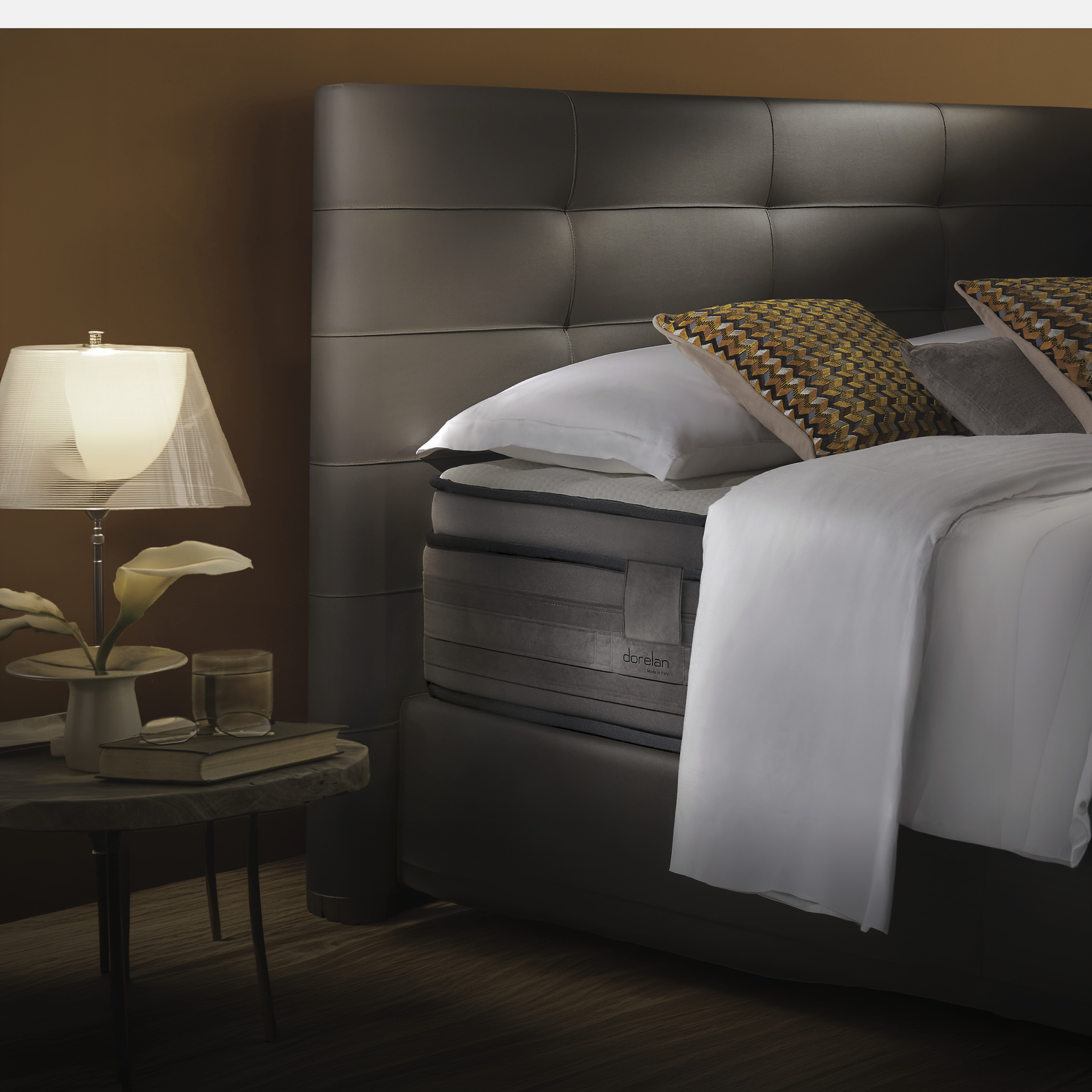 Dorelan Centurion mattress in a hotel room