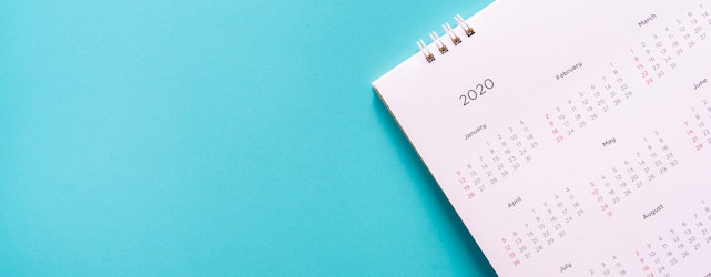 2020 calendar