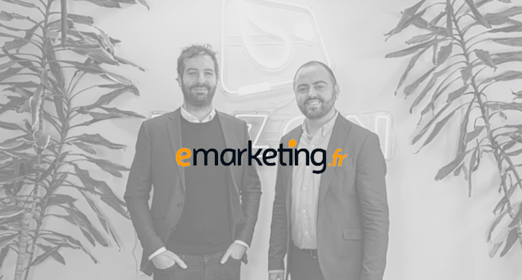 Arnaud Lauga, CEO de Publicis Commerce et Guillaume Rigallaud, CEO de Bizon