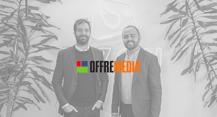 Arnaud Lauga, CEO de Publicis Commerce et Guillaume Rigallaud, CEO de Bizon