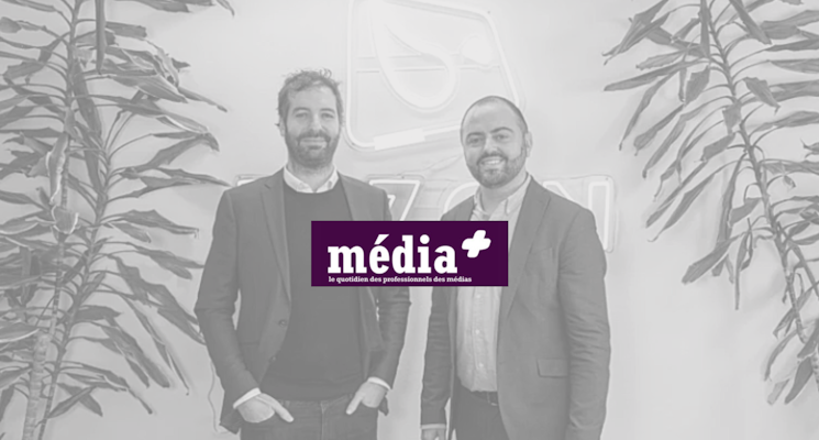 Arnaud Lauga, CEO de Publicis Commerce et Guillaume Rigallaud, CEO de Bizon