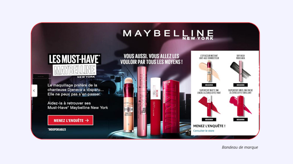 Bandeau de marque