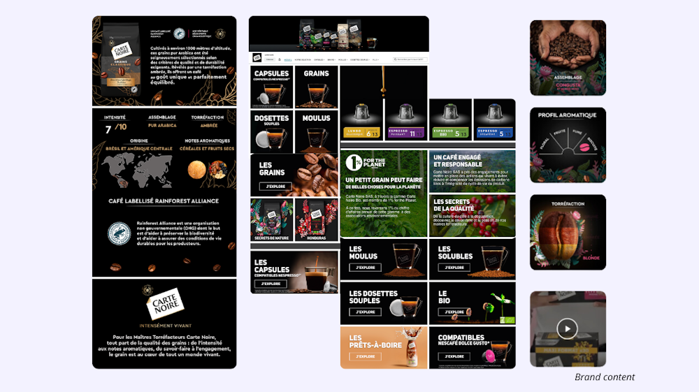 Brand content Carte Noire