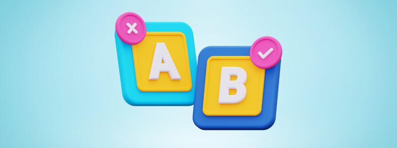 Visuel A/B test