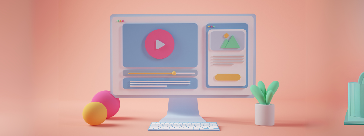 Ordinateur avec écran vidéo