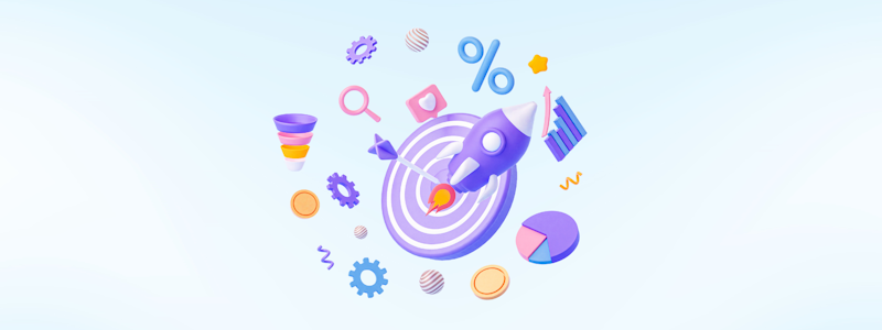 Illustrations Funnel, Statistiques, Fusée,...