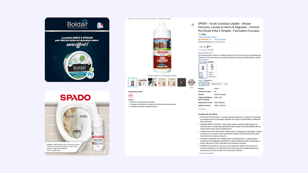 SEO optimization for one of the brand's products
