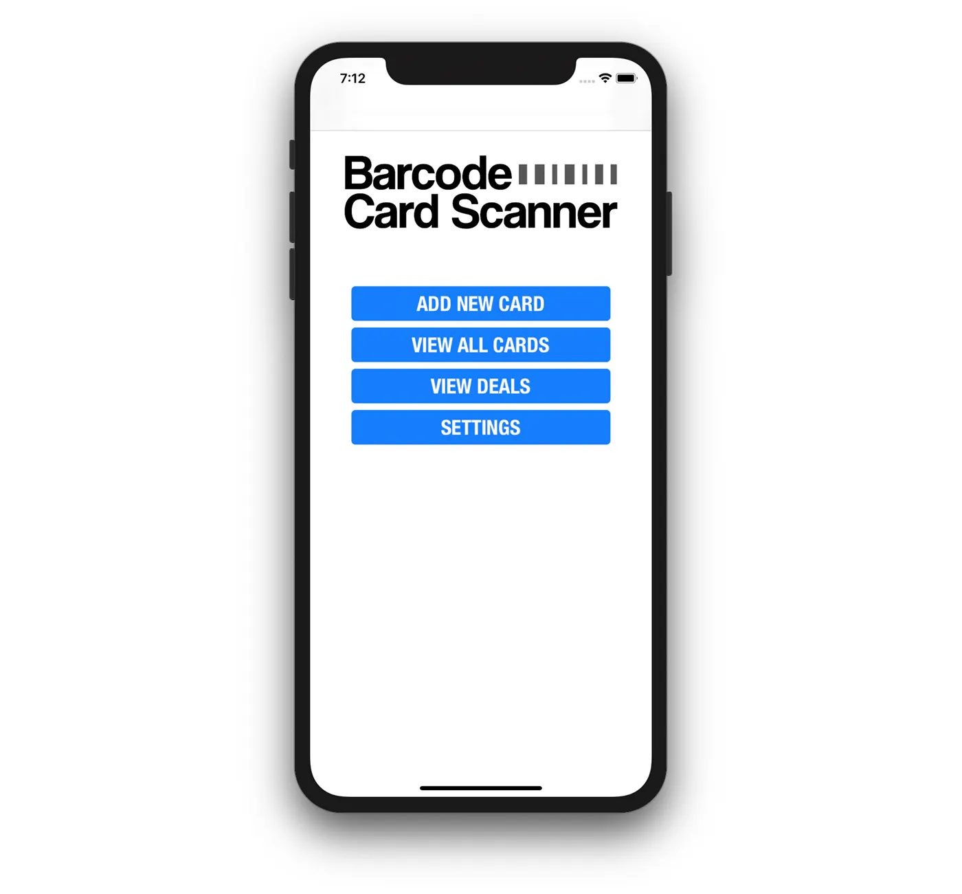 Barcode Card Scanner