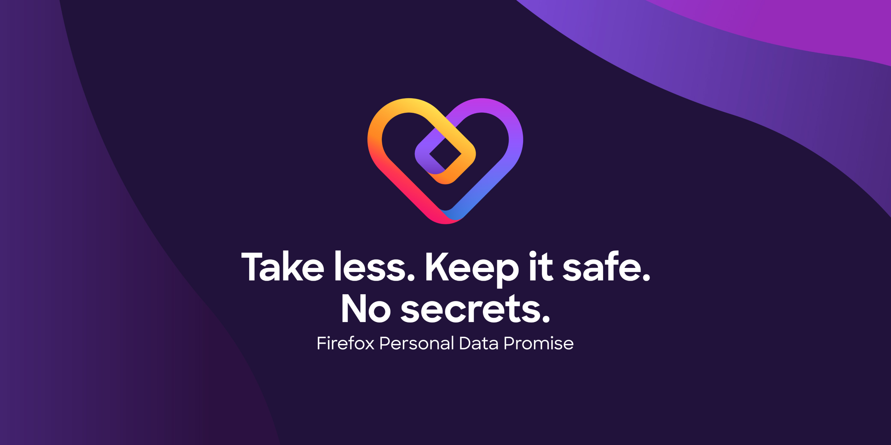 Firefox personal data promise