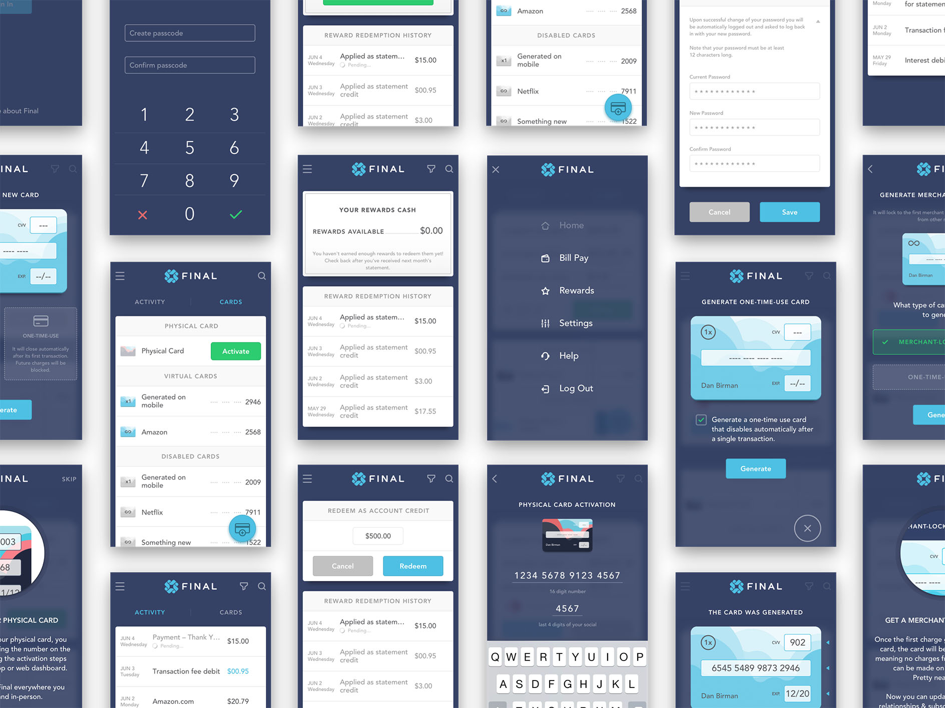 Mobile app UI kit