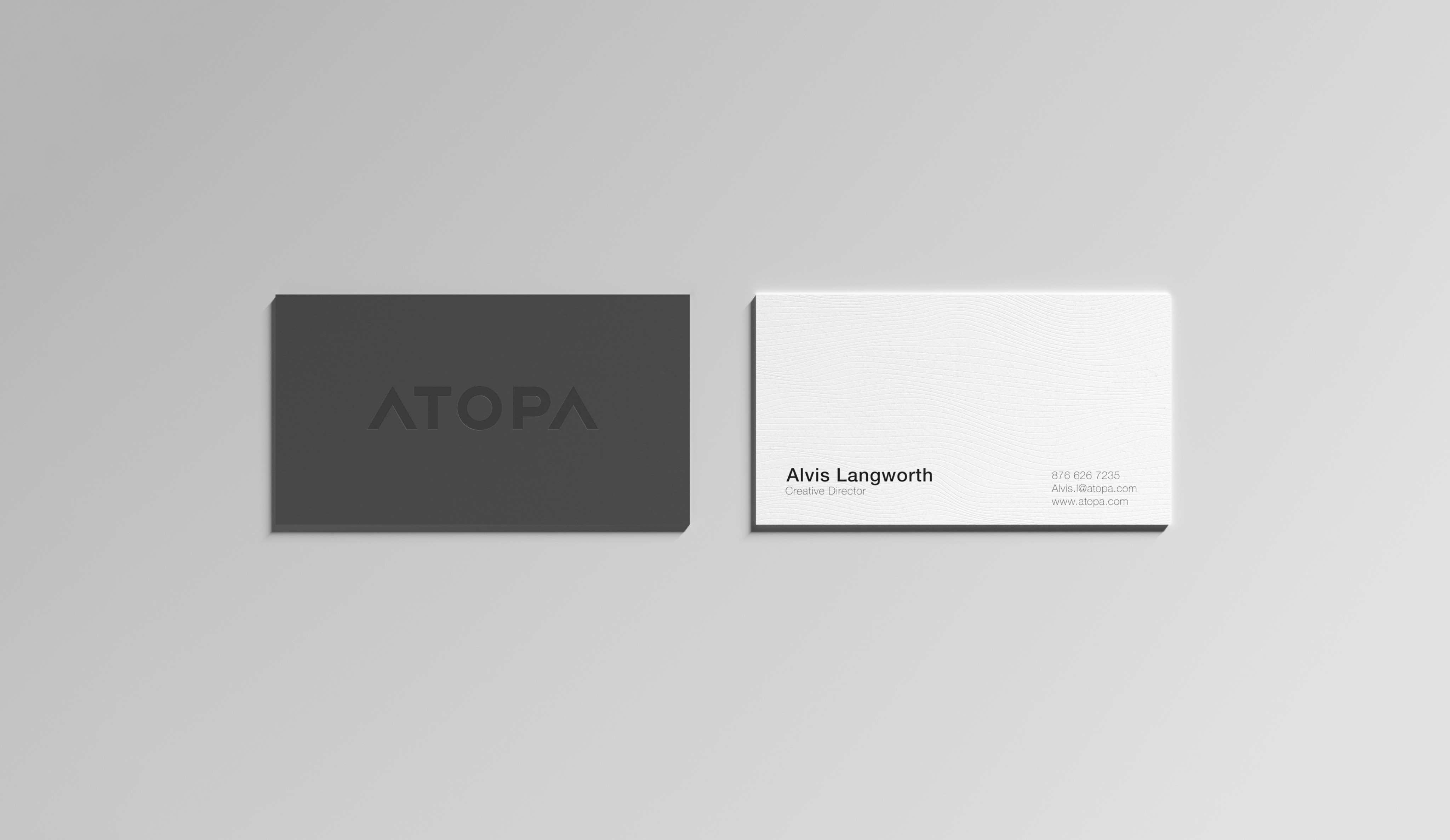 Atopa Business Cards