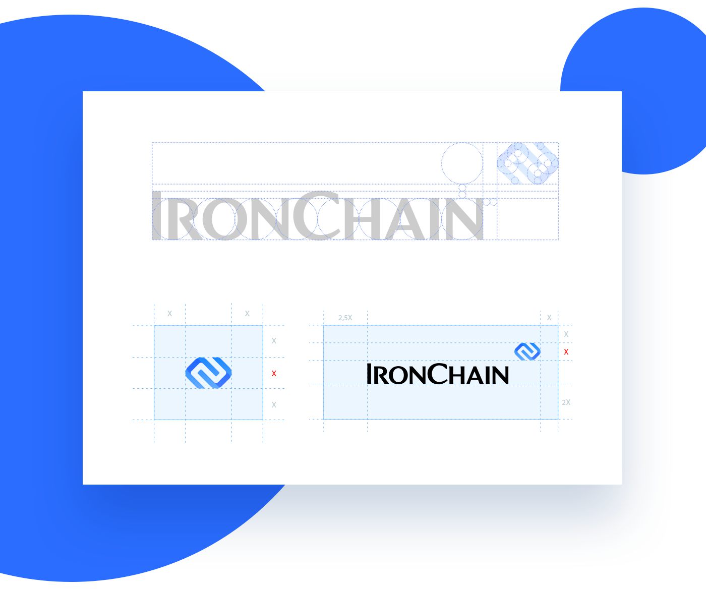 Ironchain Logo Grid