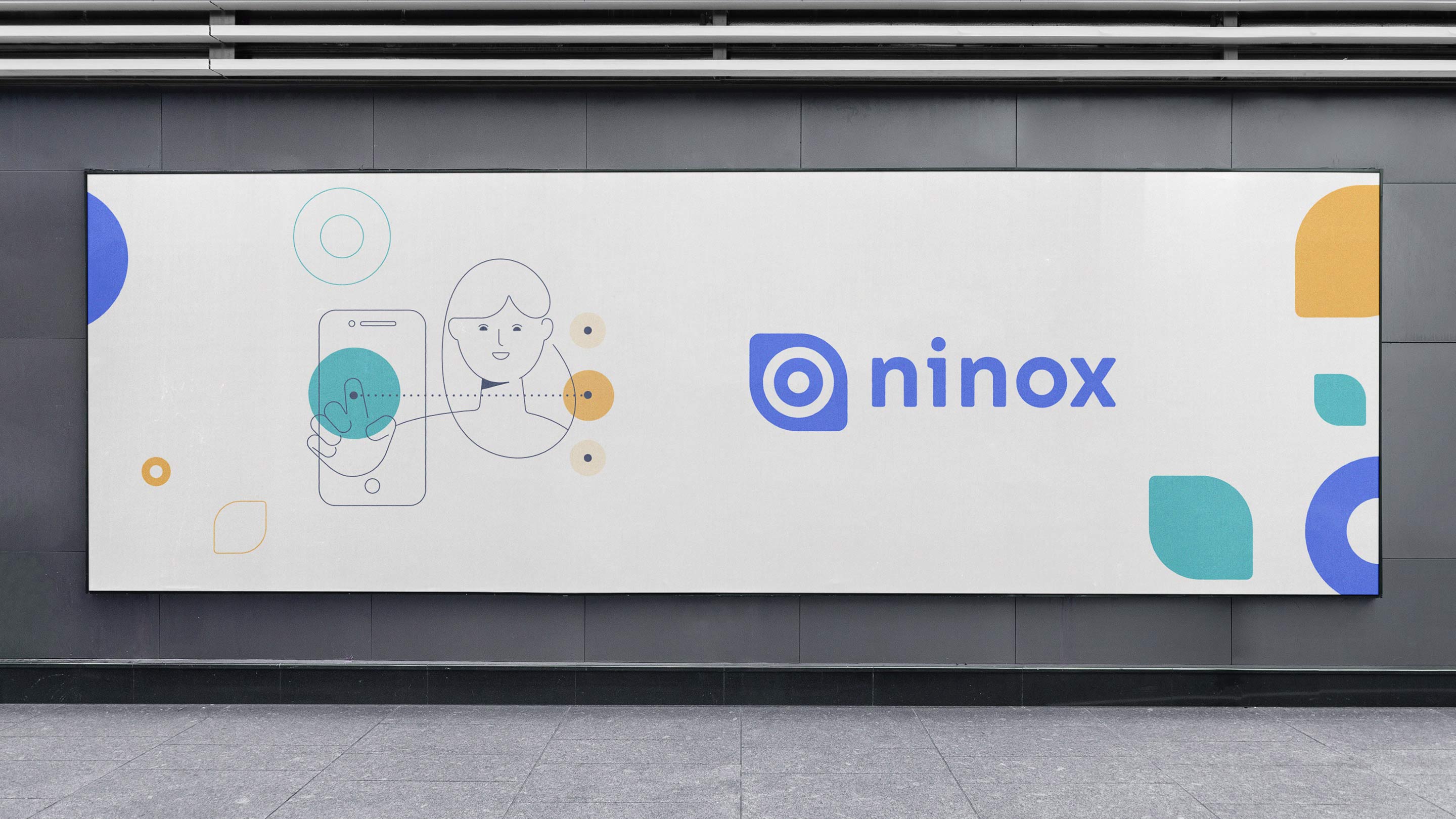 ninox branded wall