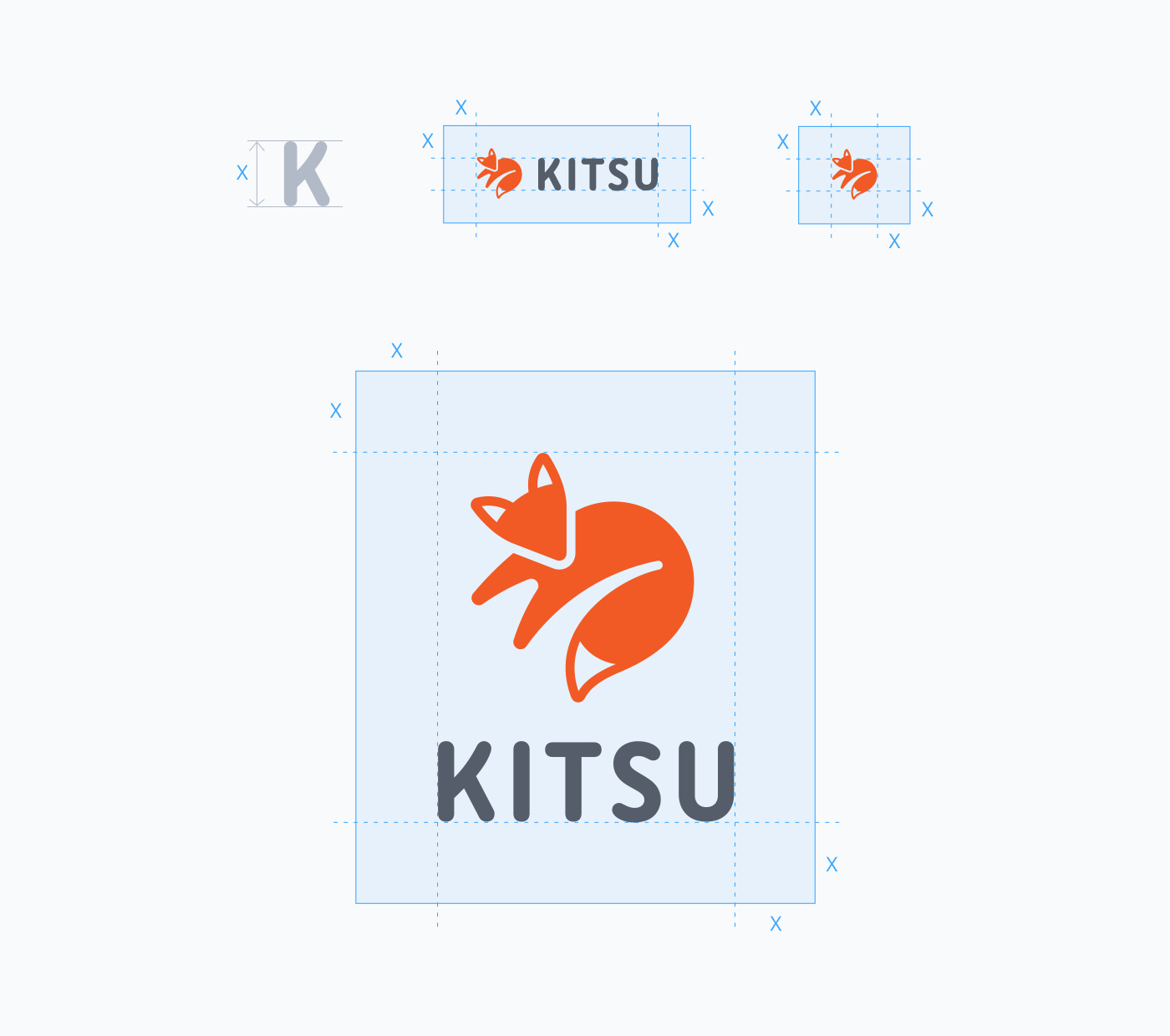 kitsu logo proportions