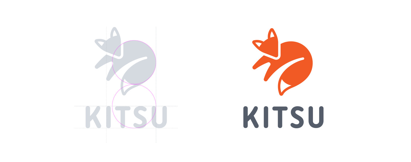 kitsu vertical logo