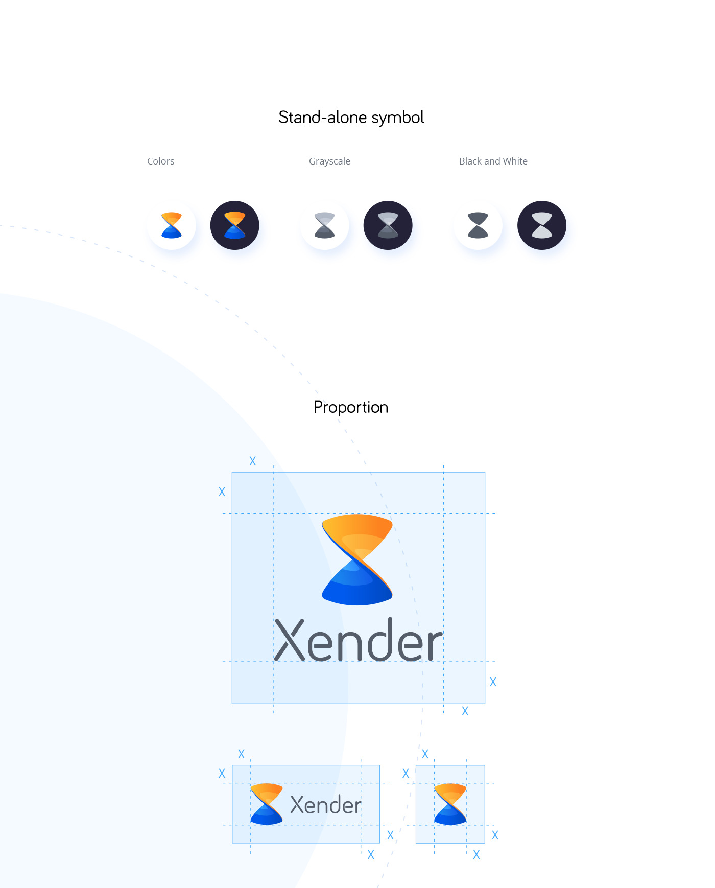 xender logo grid