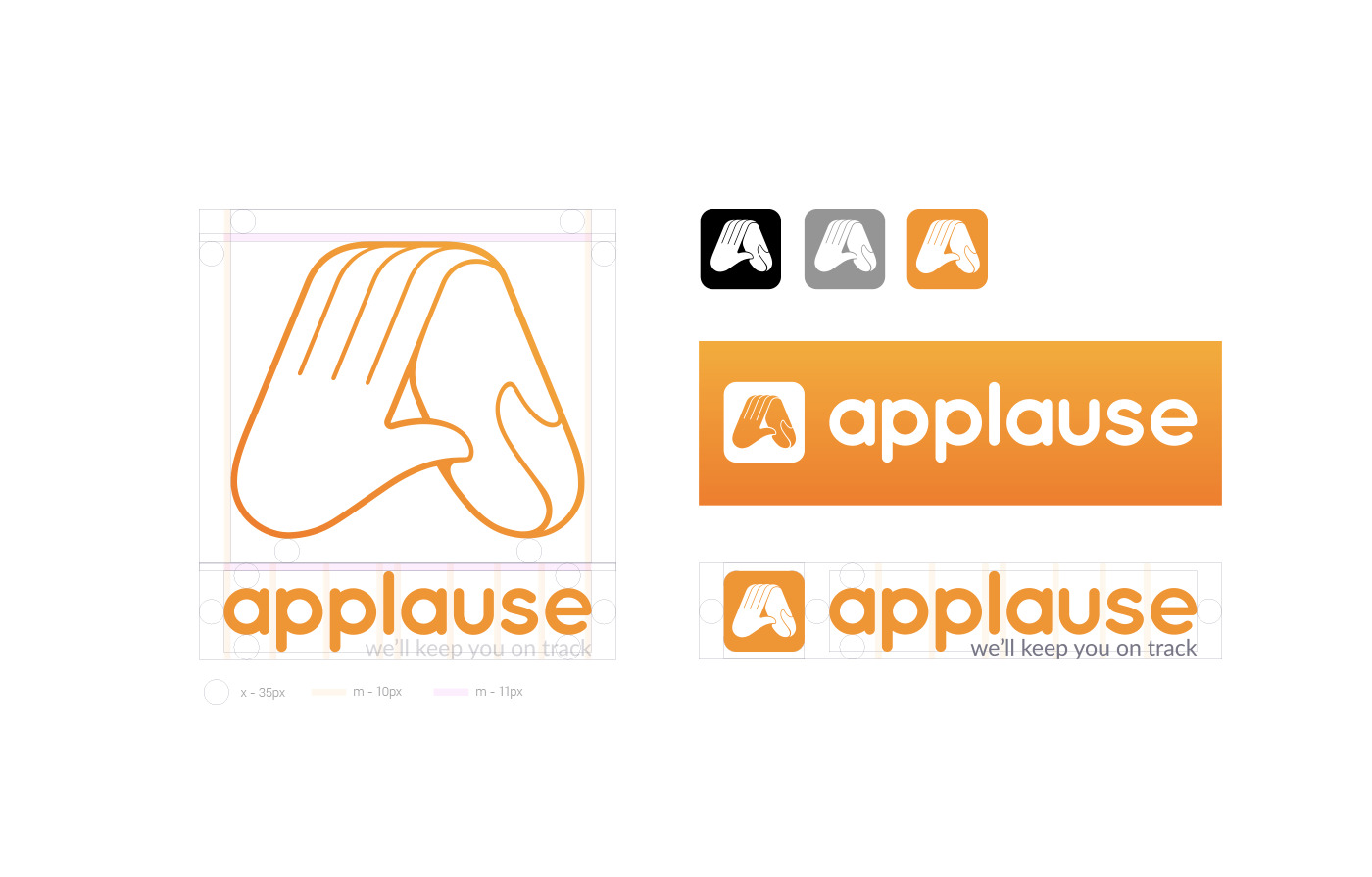 applause logo grid
