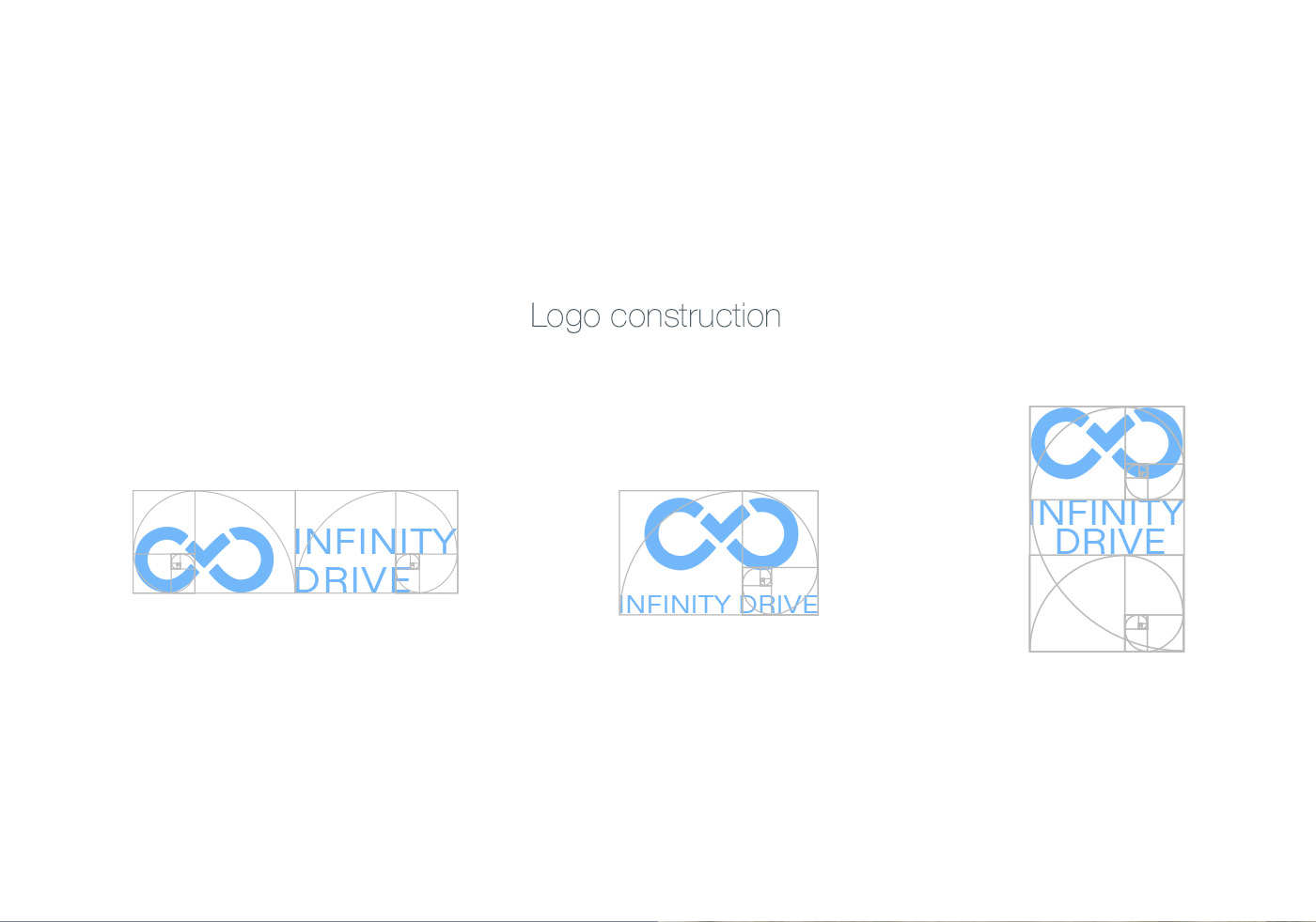 infinity drive logo construction