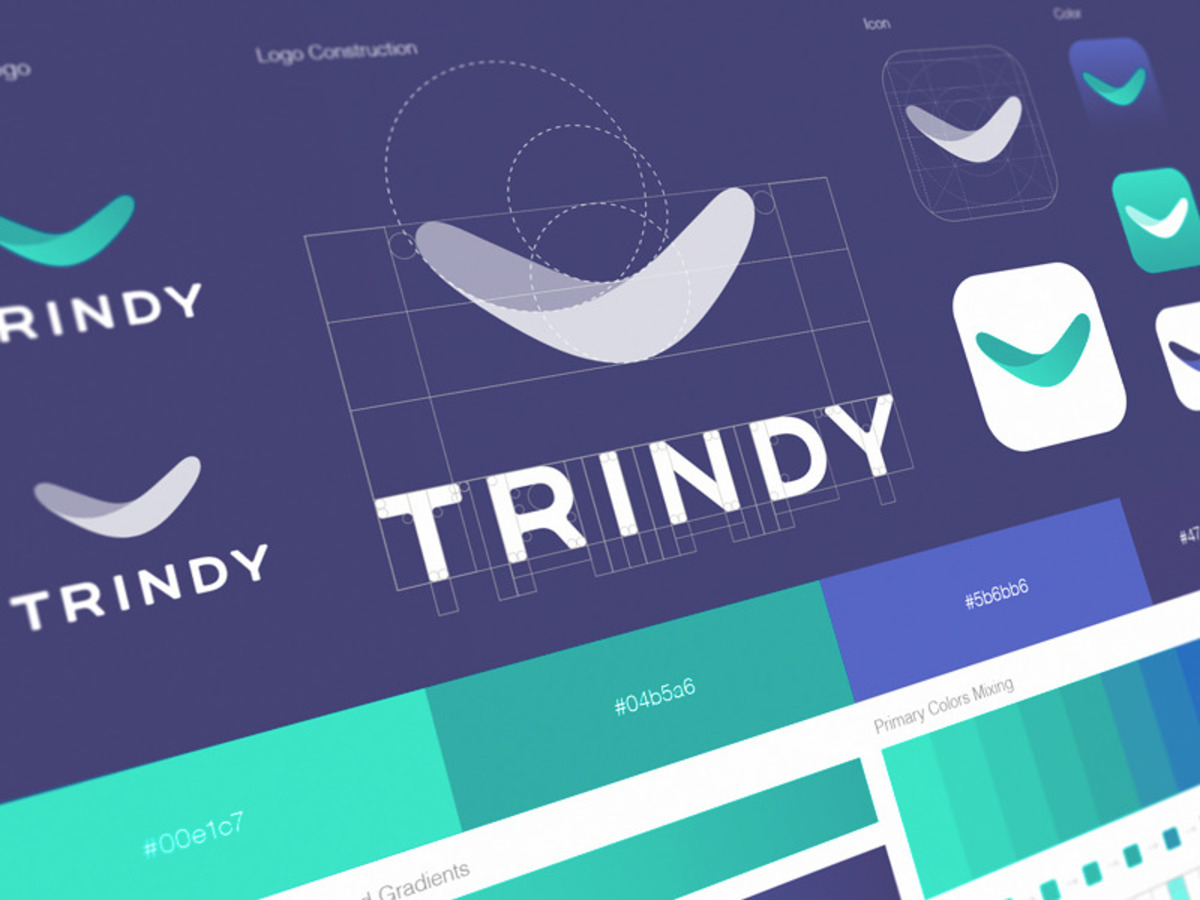 trindy logo construction