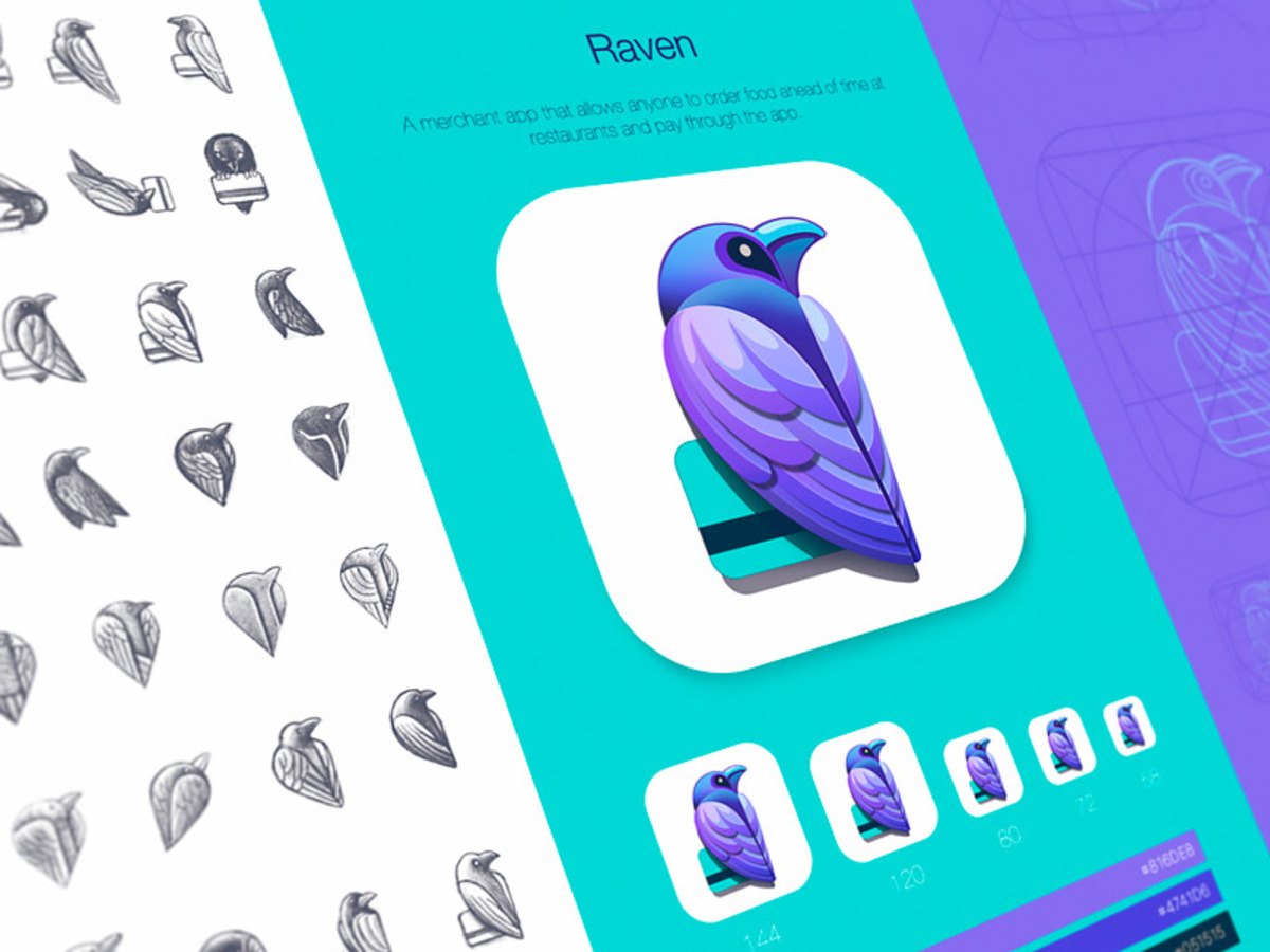 raven product identity design