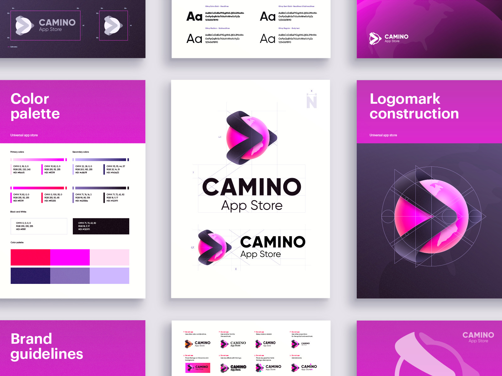 camino visual identity