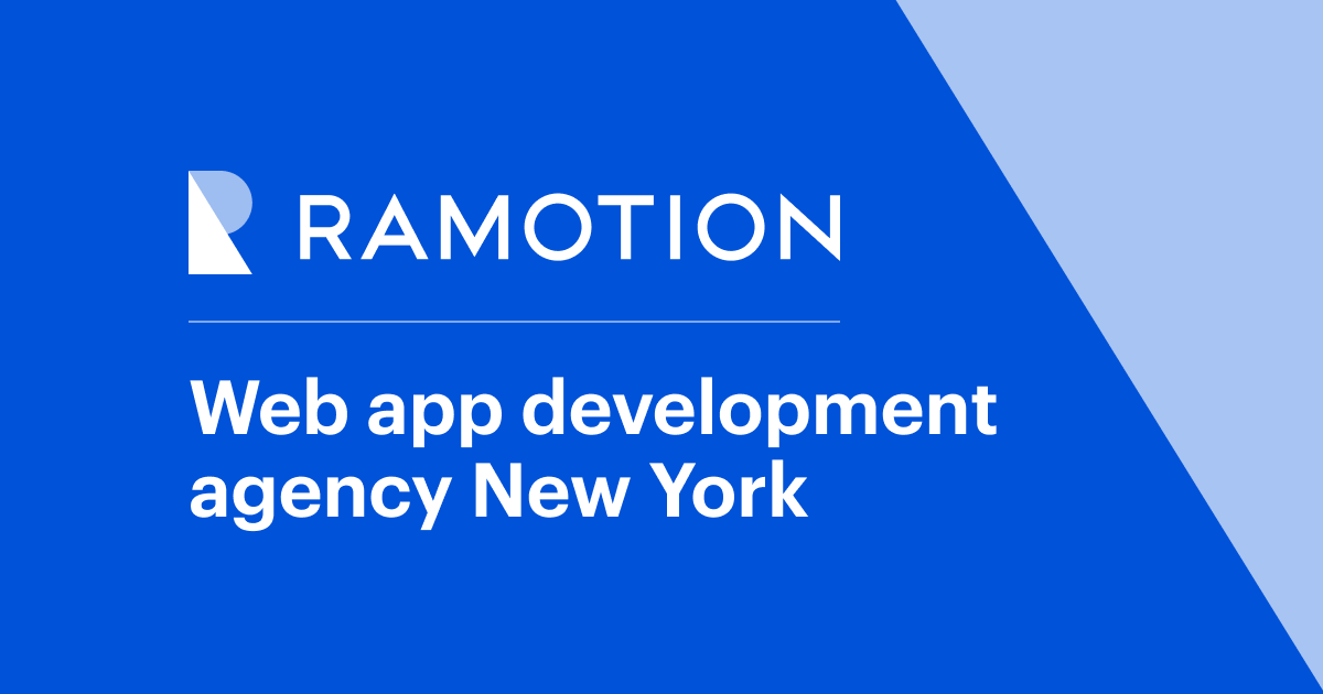 Web App Development Agency in New York | Ramotion