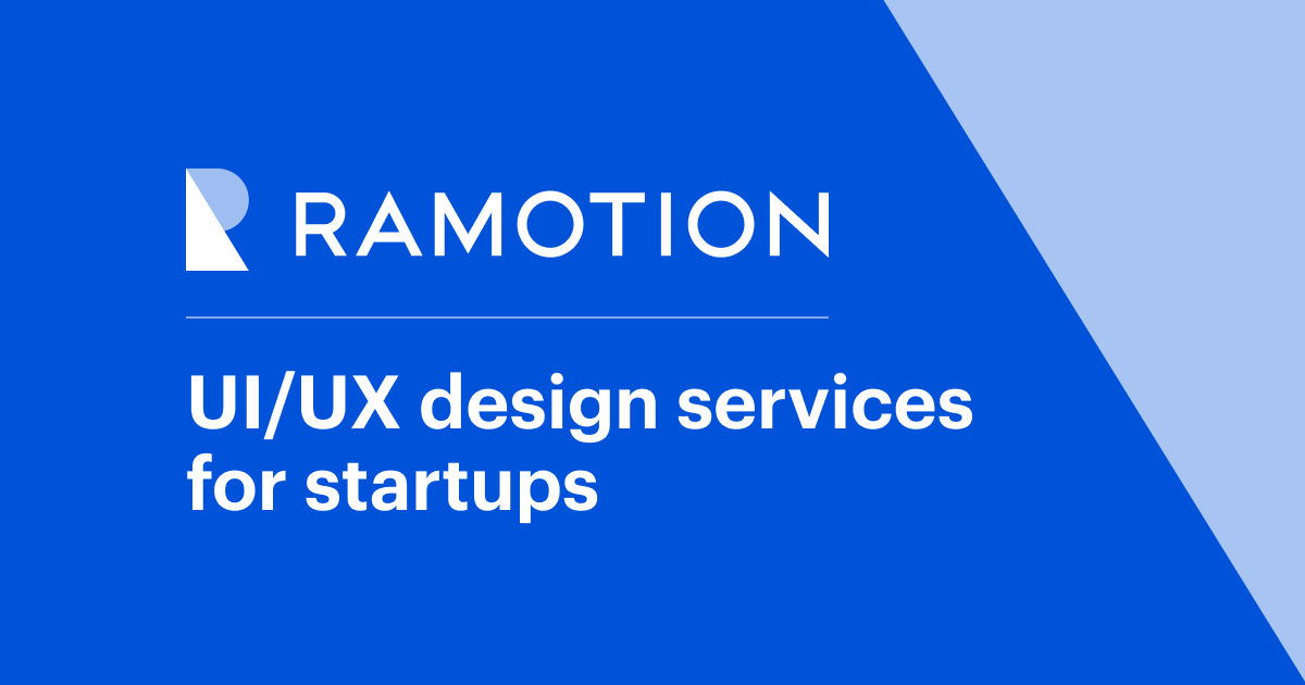 Startup UX Design Agency | Ramotion Startup UI/UX Company