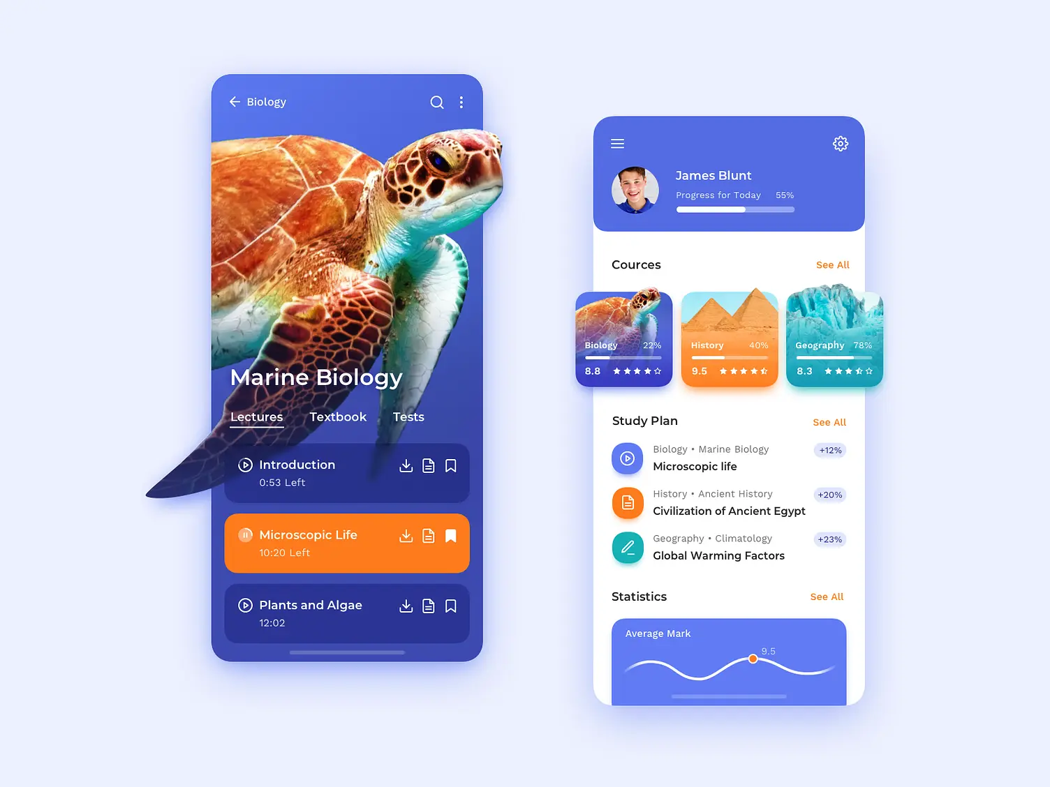 Online app for learning user experience design concept