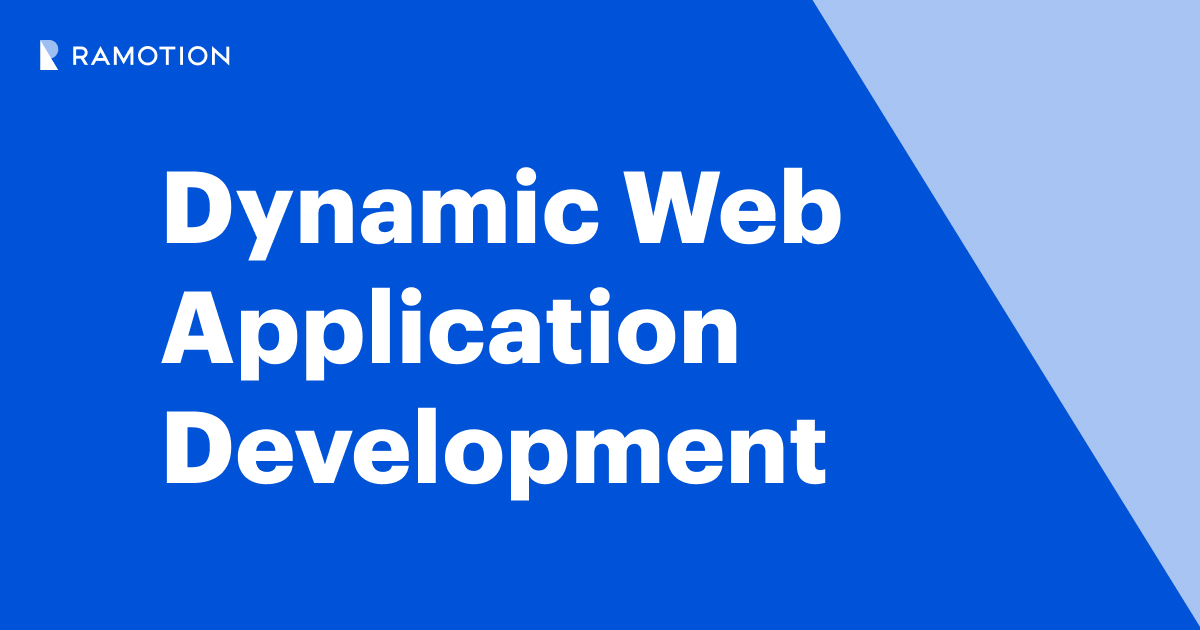 Java Dynamic Web App Dynamic Web Application Development | Ramotion Agency